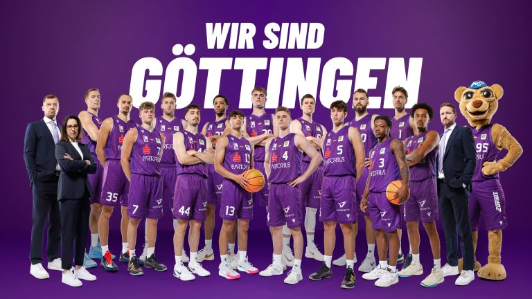 BG-Goettingen,Teamfoto,Saison2025-2026,ProA,2. Basketball Bundesliga